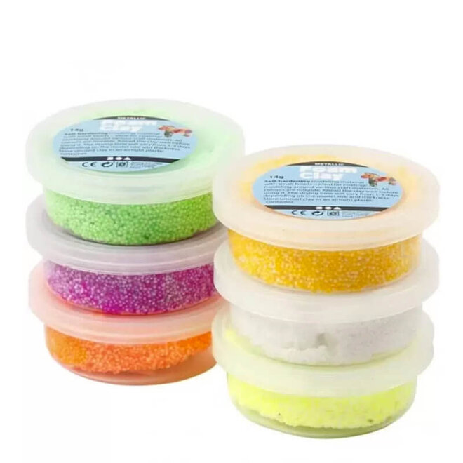 Foam Clay pasen (6st)