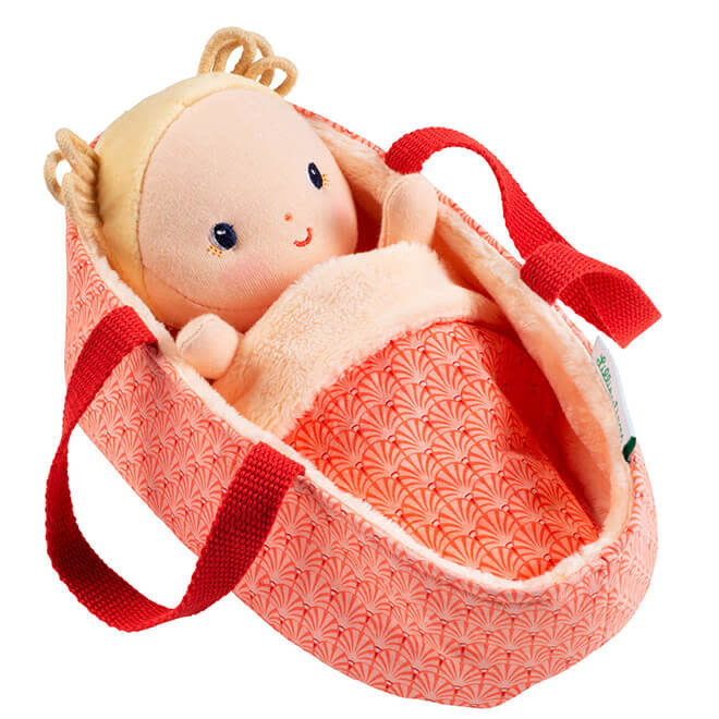 Stoffen pop in mandje Anais 1+