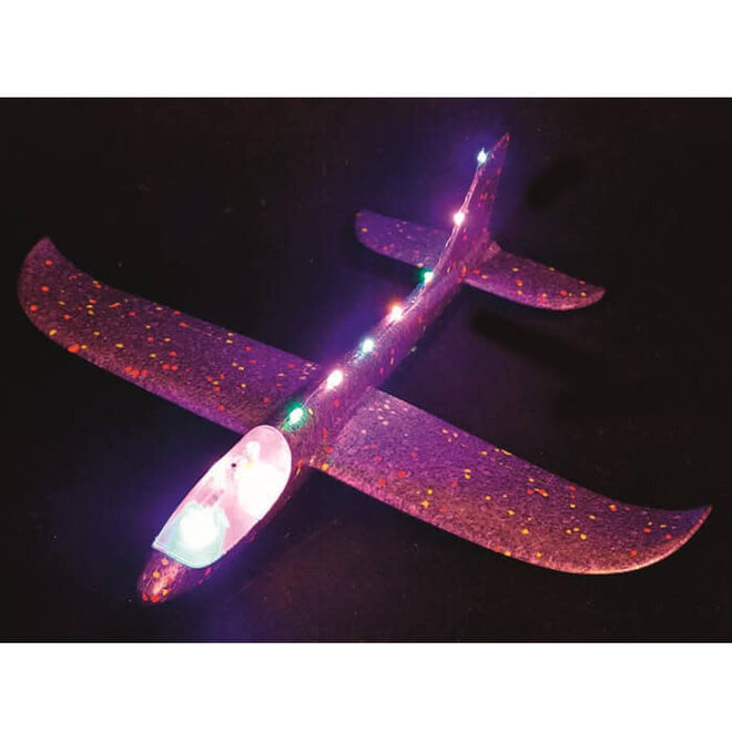Zweefvliegtuig met LED licht (groot)