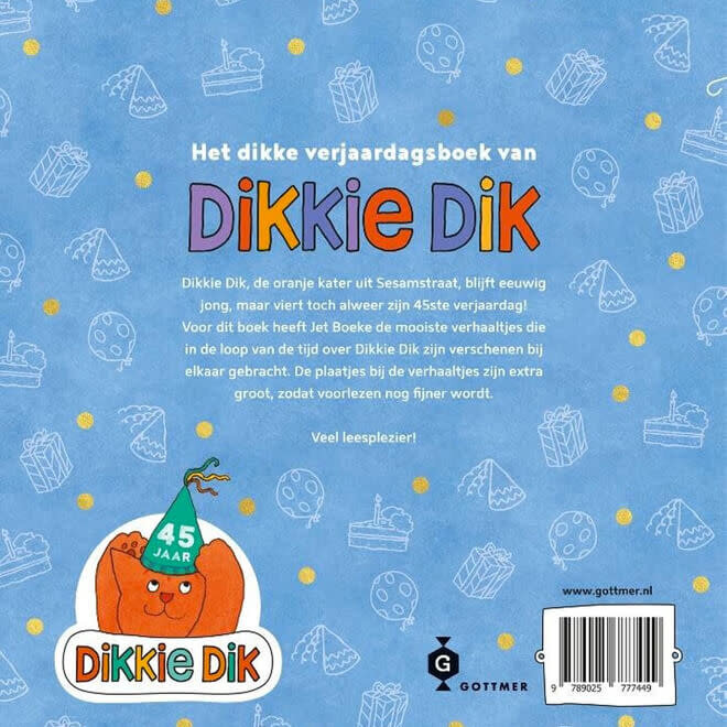 Het dikke verjaardagsboek van Dikkie Dik