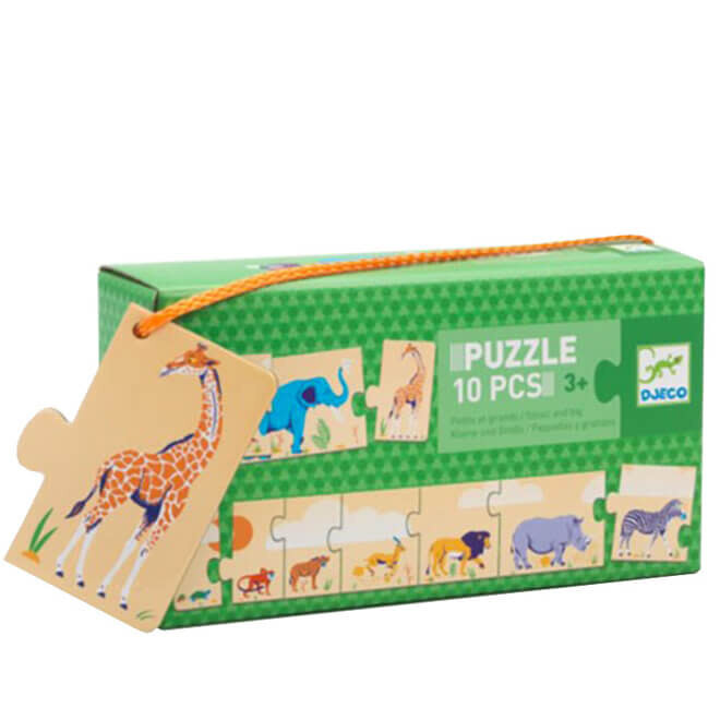Puzzel - Klein naar groot 3+