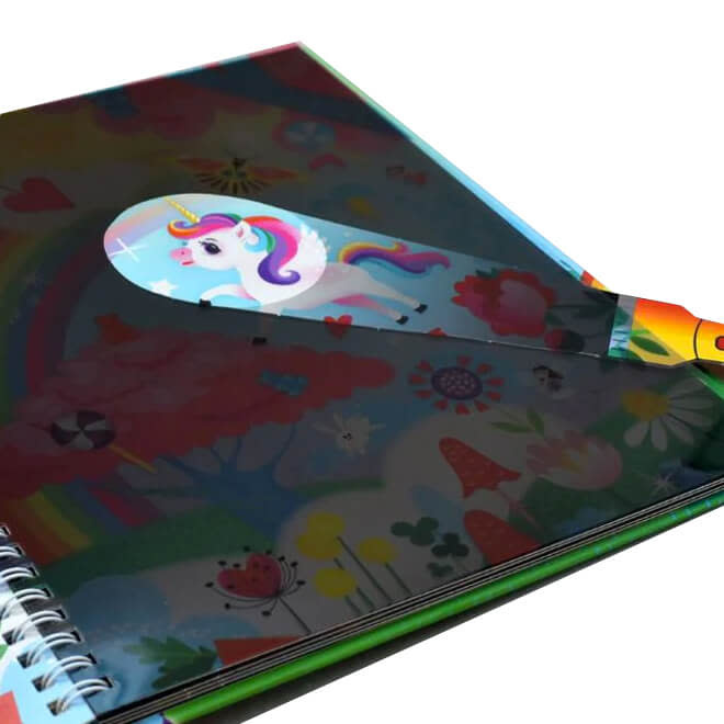 Zaklampboek - Speuren naar Unicorns