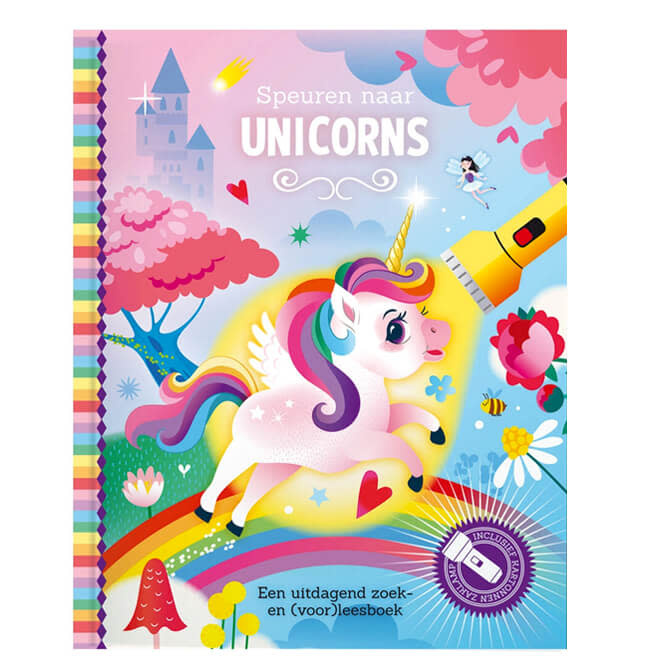 Zaklampboek - Speuren naar Unicorns