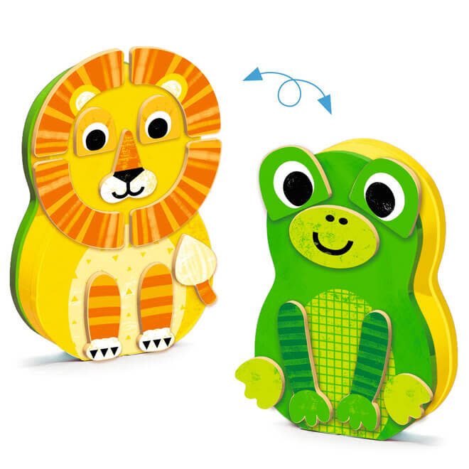 Magneetblik Inzebox - Dieren Zanimals 2+