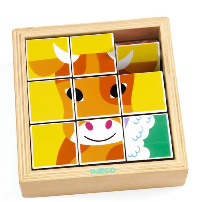 Draaipuzzel boerderij 2+