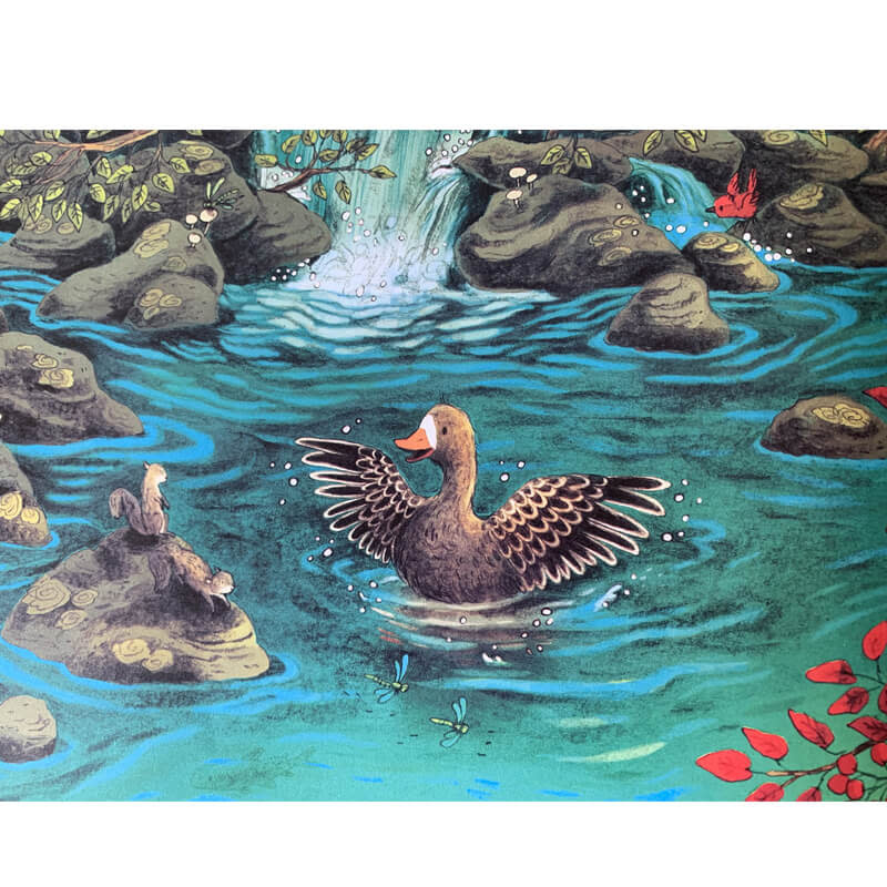 De herfst van Kleine Gans
