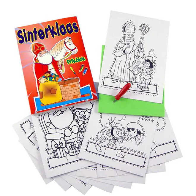 Prikblok Sinterklaas 3+
