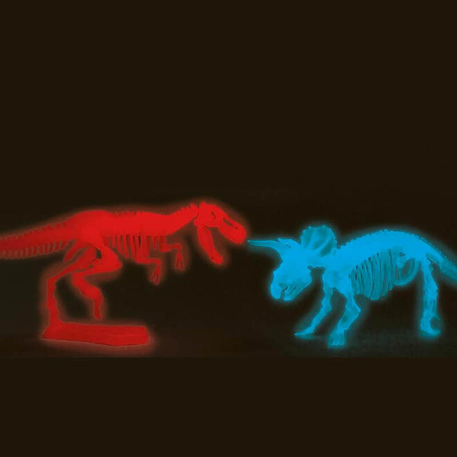 Uithakset Dinosaurus Skelet (glow in the dark)