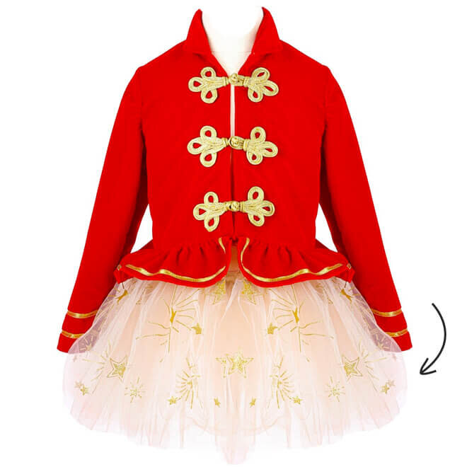 Rokje Sparkle Star (4-6 jaar)