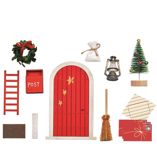 Miniatuur Kerst Deurtje