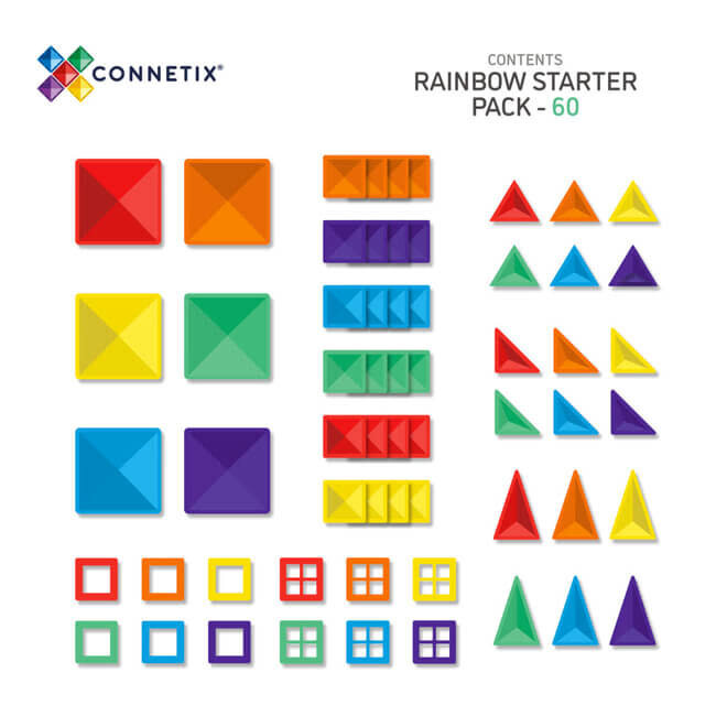 Connetix Rainbow Starter Pack