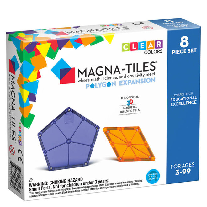 Magna Tiles Polygons (8 stuks)