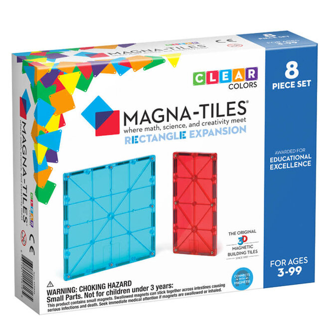 Magna Tiles Rectangles (8 stuks)