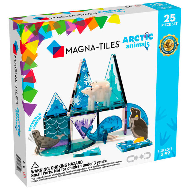 Magna Tiles Arctic Animals (25 stuks)