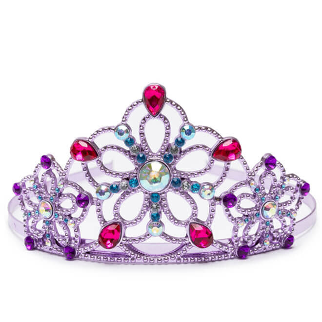 Kroontje Prinses Juwelen Lila