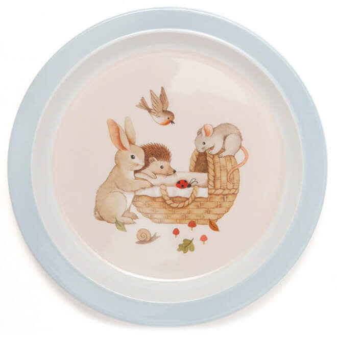 Melamine bord egeltje