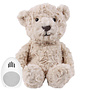 Flow Amsterdam Hartslag Knuffel - Beer Lou (beige)