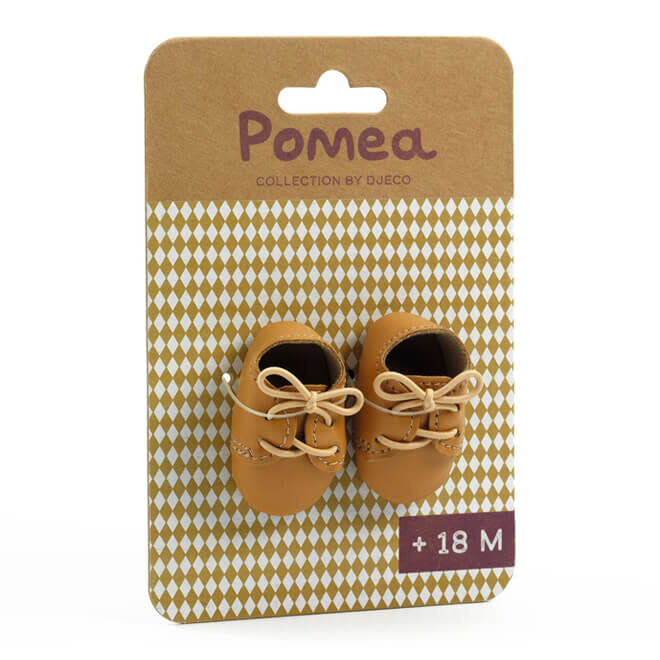 Djeco Poppenschoentjes Bruin - Pomea