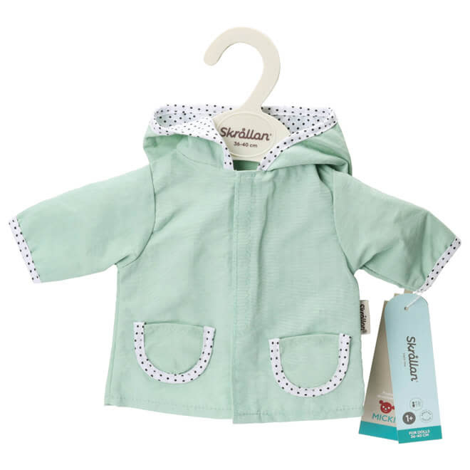 Mintgroene regenjas hotsell