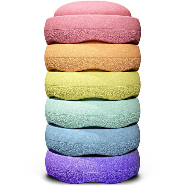 Stapelstenen pastel (6st)