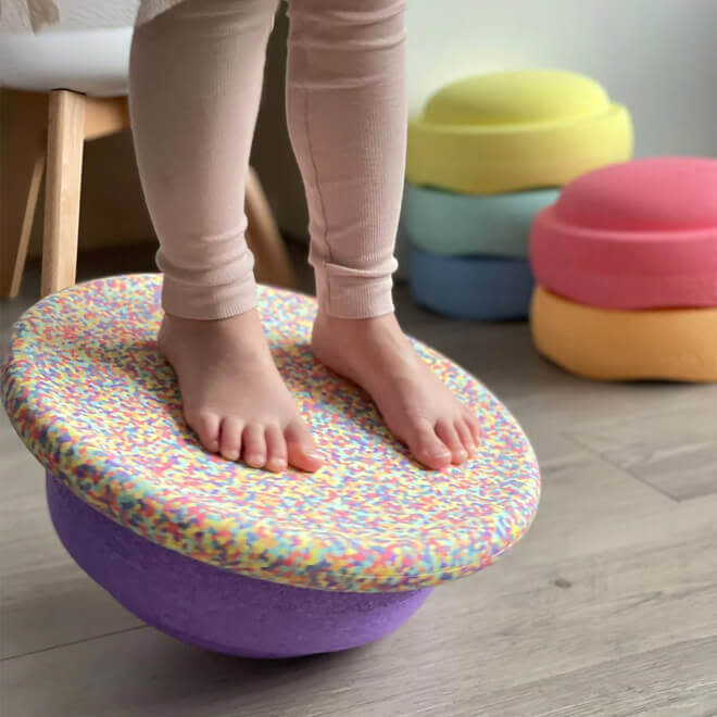 Stapelstein Balance Board - Confetti Pastel