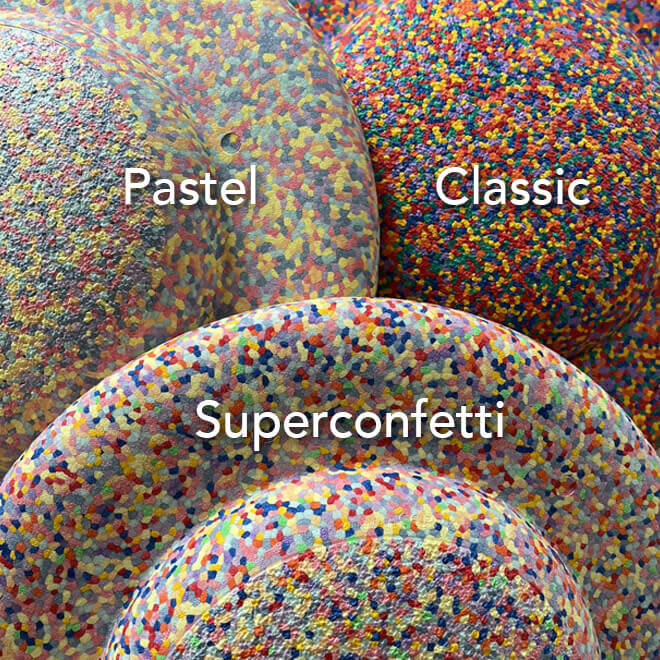 Stapelstein Super Confetti Pastel | Set 7