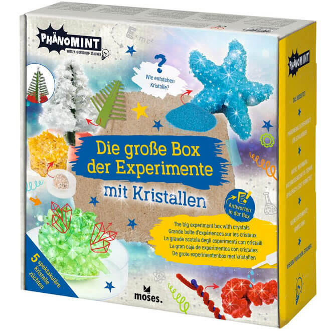 Experimentenbox Kristallen - PhänoMINT