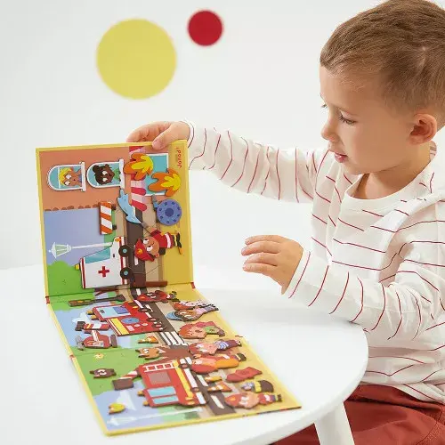 Janod Magnetistories Brandweer