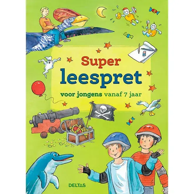 Super leespret voor jongens 7+