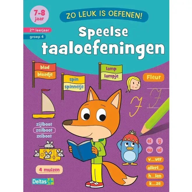 Zo leuk is oefenen! Speelse taaloefeningen (7-8 jaar)