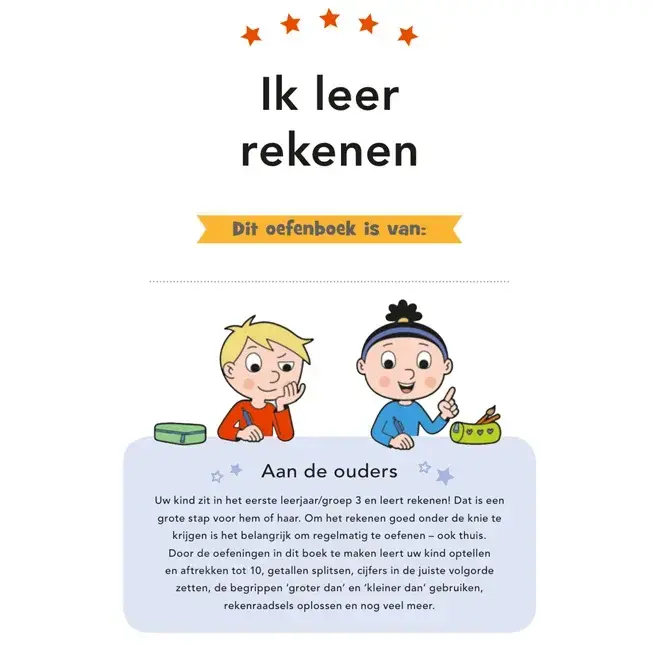 Zo leuk is oefenen! Ik leer rekenen (6-7 jaar)