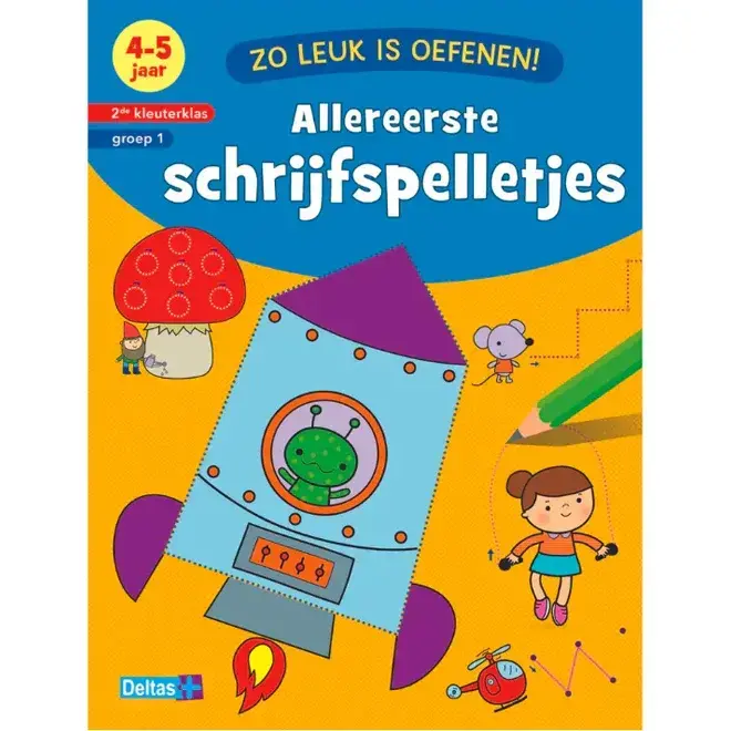 Allereerste schrijfspelletjes (4-5 jaar)