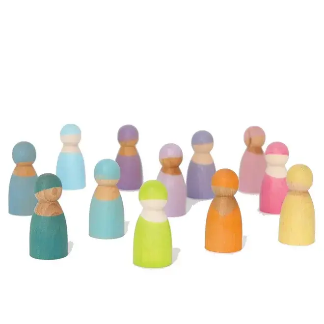 Poppetjes pastel (12st)
