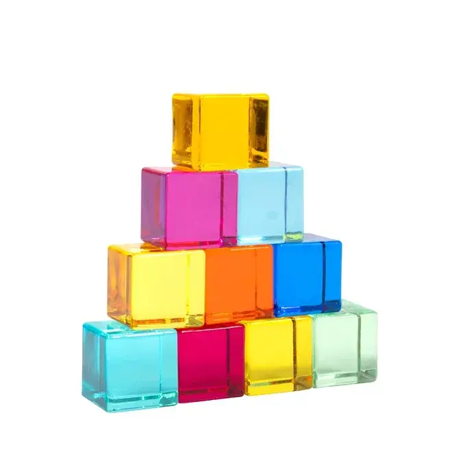 Edelstenen blokjes (10st)