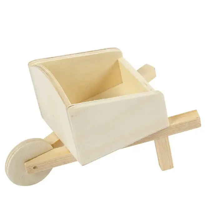 Houten Mini Kruiwagen