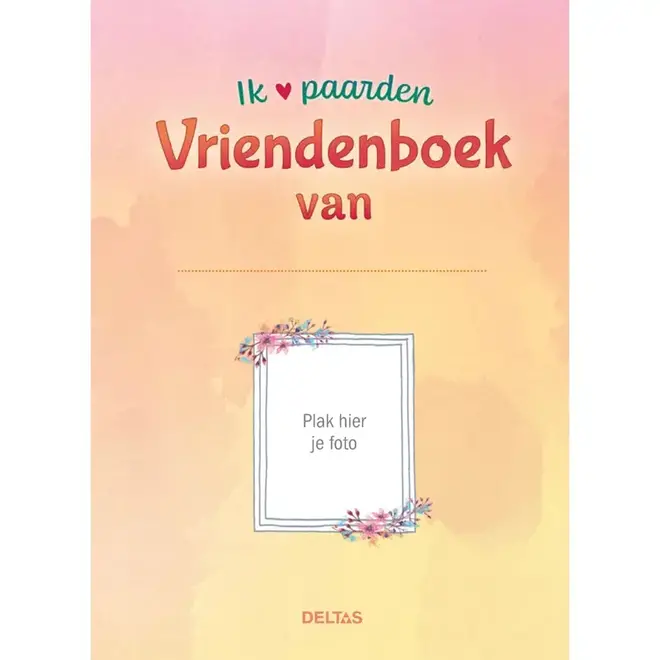 Vriendenboekje Paarden