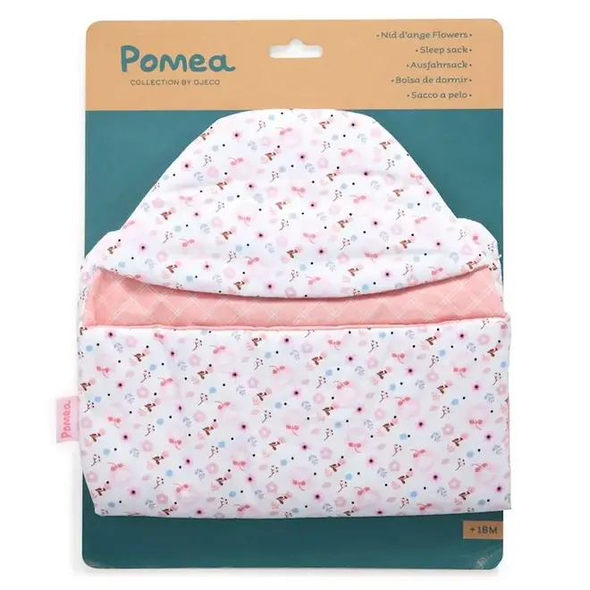 Djeco Babynestje Bloemen Roze - Pomea