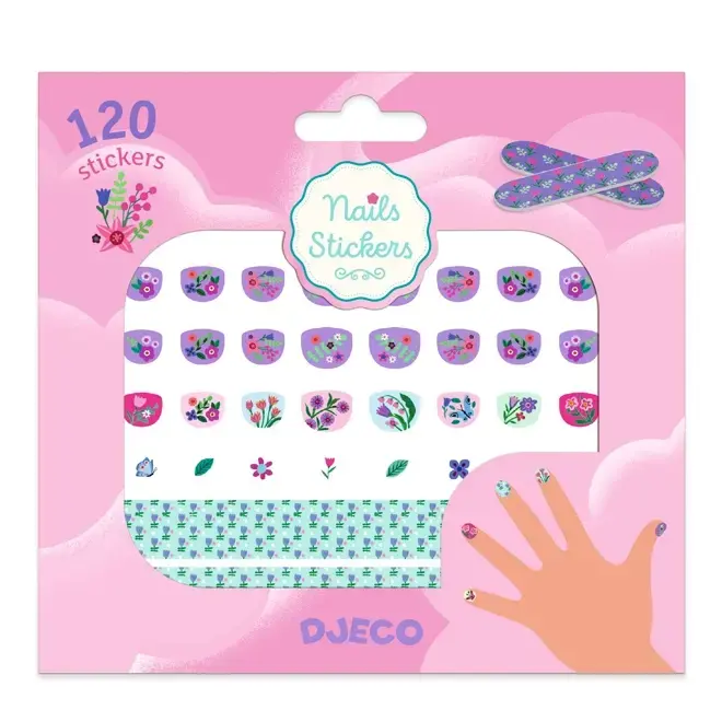 Djeco Nagelstickers Petite Fleur