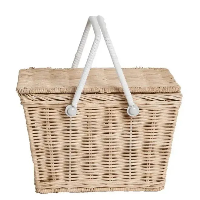 Rotan picknickmandje