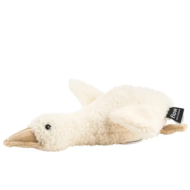 Knuffel gans met licht