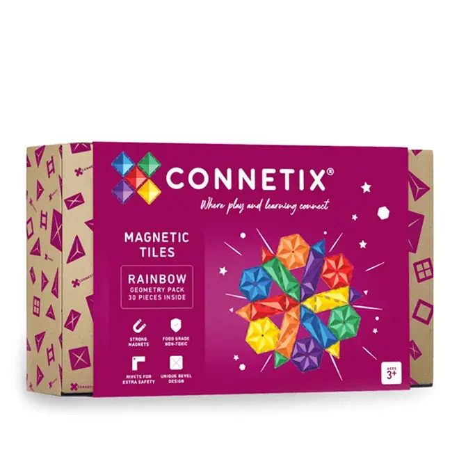 Connetix Rainbow Geometry Pack
