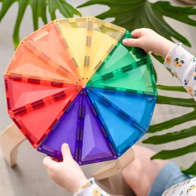 Connetix Rainbow Geometry Pack