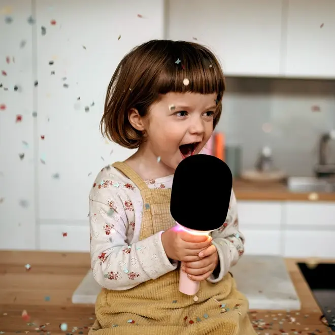 Kidywolf Microfoon Roze