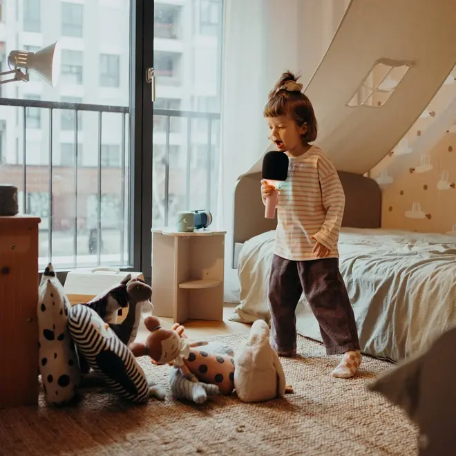 Kidywolf Microfoon Roze