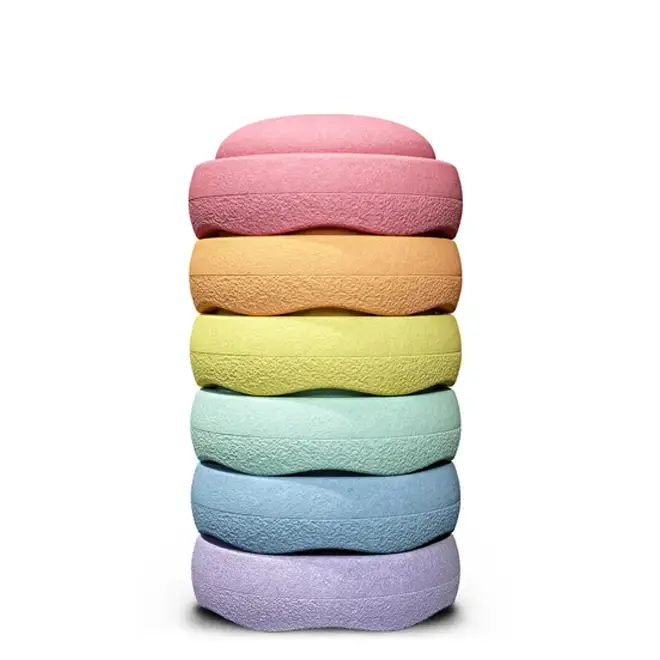Stapelstenen MINI pastel (6st)