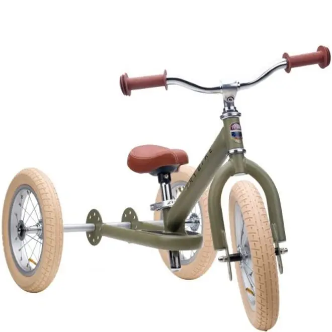 Trybike Groen | 2 in 1 Loopfiets