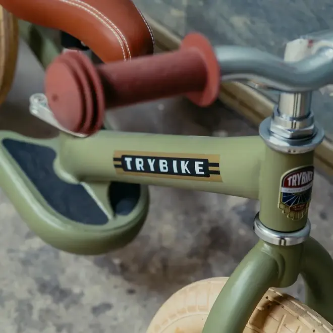 Trybike Groen | 2 in 1 Loopfiets