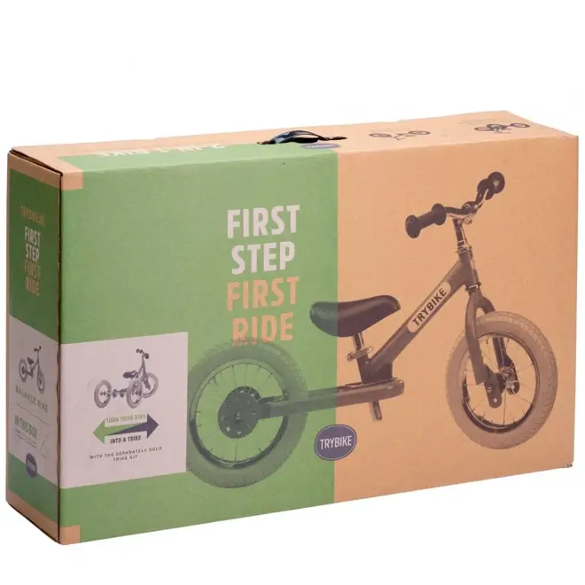 Trybike Groen | 2 in 1 Loopfiets