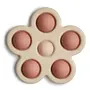Mushie Sensorische Pop-it Bloem - Blush