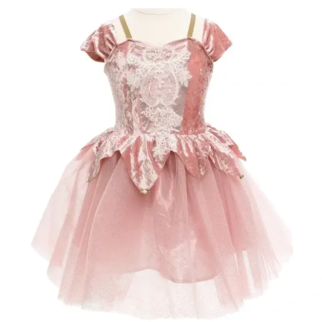 Verkleedjurk ballerina oudroze